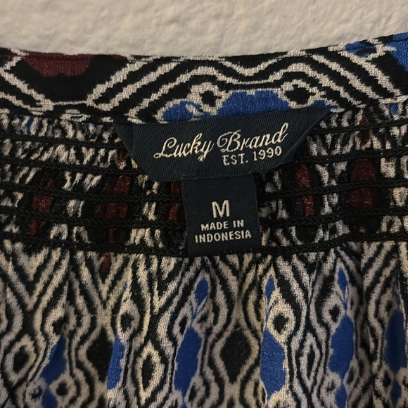 Lucky Brand Tunic Top Size M - Picture 2 of 6